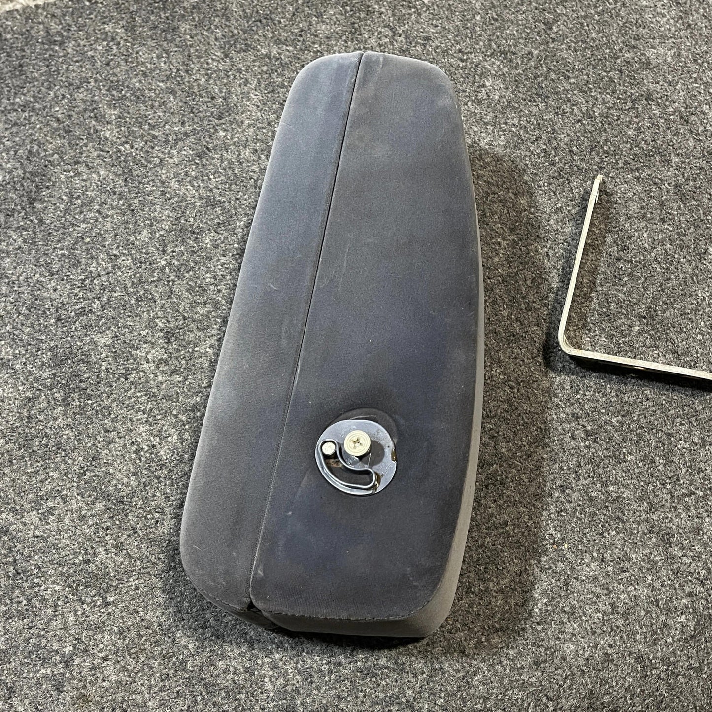 1995-2005 Buick Century Regal 00-05 Impala Center Console Lid ArmRest BLUE CLOTH
