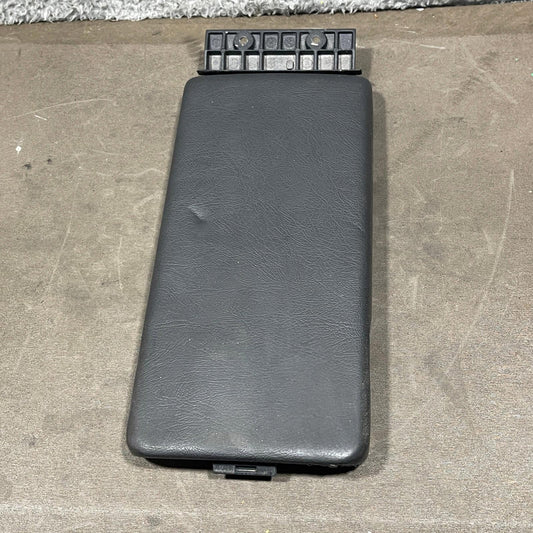 1998-2004 Mercedes SLK230 SLK320 Center Console Black Leather Armrest Top OEM