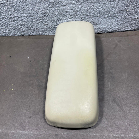 1995-1999 Toyota Avalon Center Console Beige Leather Lid Armrest Assembly OEM