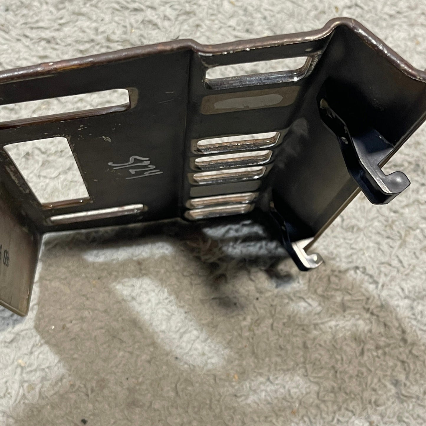 1986-93 Mercedes Benz W124 Woodgrain Dash Center Panel Climate Control Bezel OEM