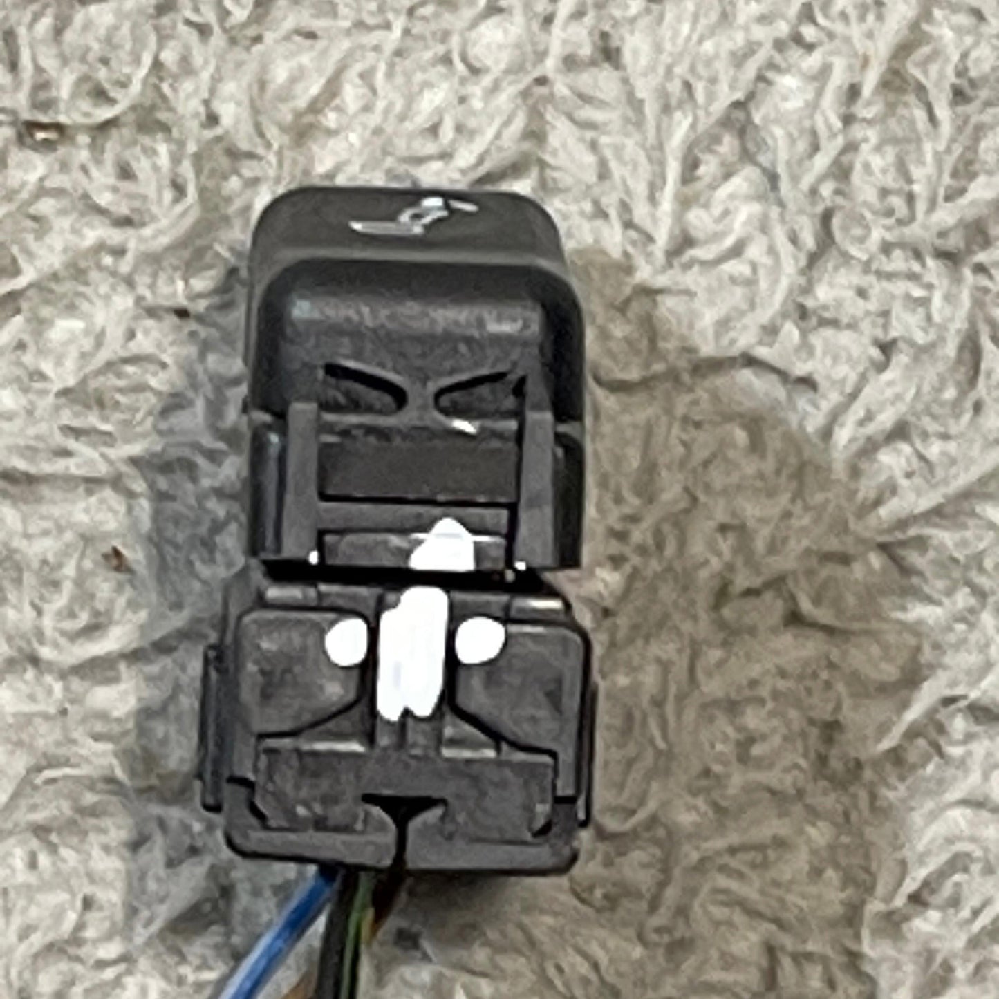 1986-1995 Mercedes W124 E320 300CE 300D Power Seat Headrest Control Switch OEM
