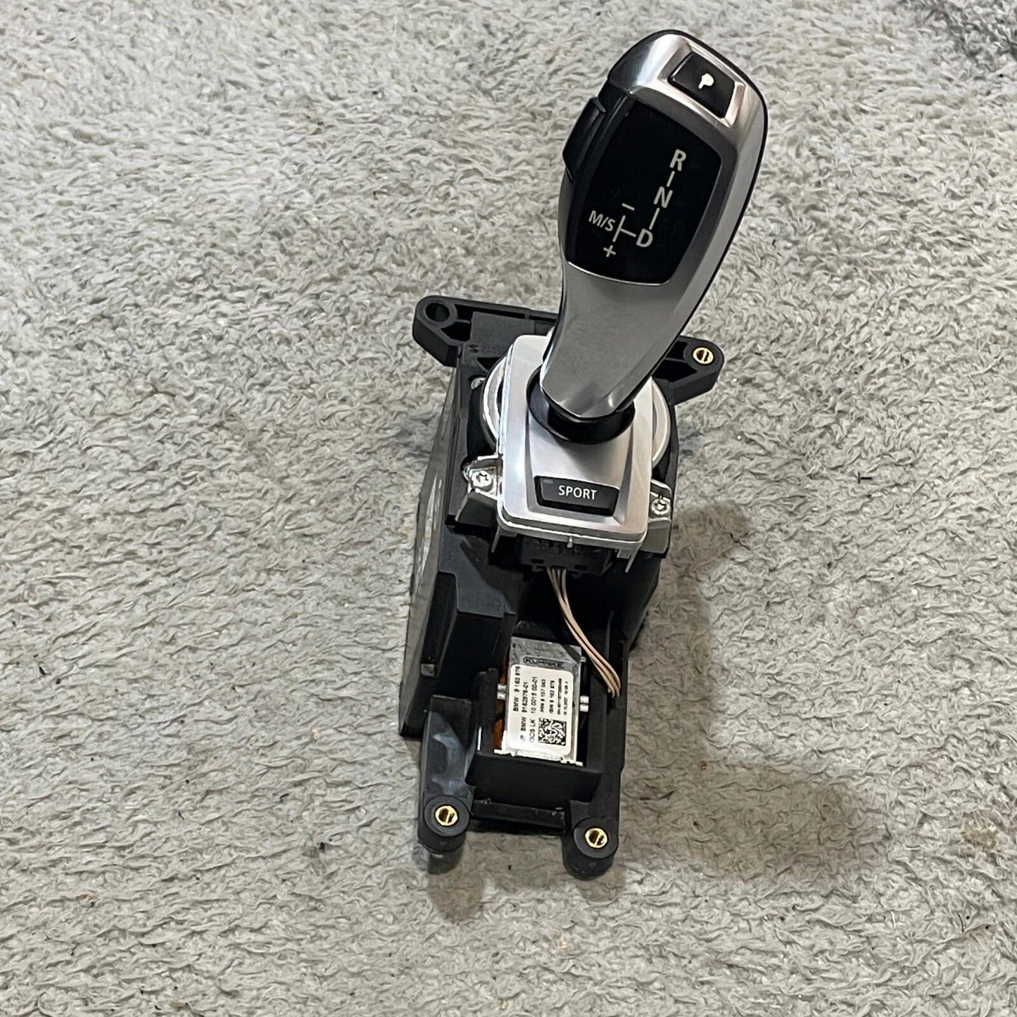 2007-13 BMW X5 X6 3.0 SPORT MODE AUTO FLOOR GEAR SHIFTER SELECTOR SHIFT KNOB OEM