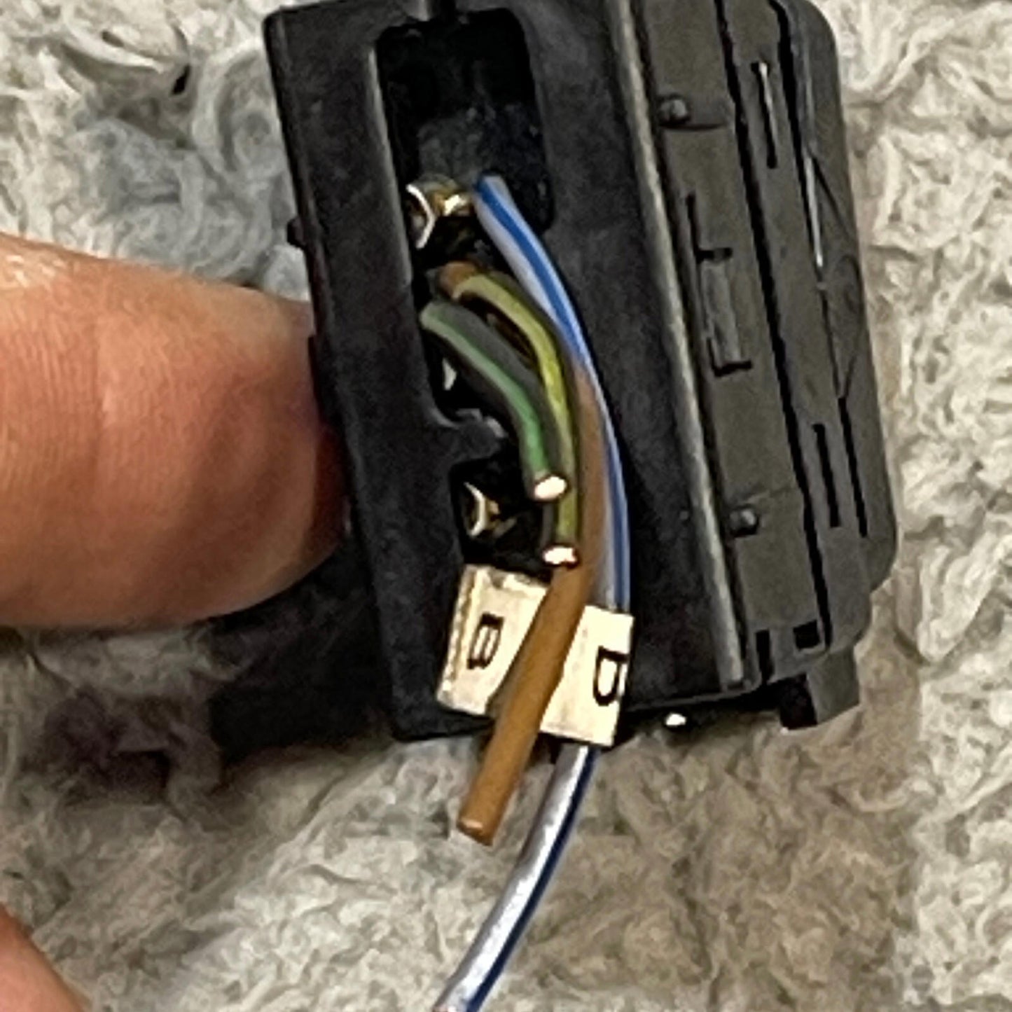1986-1995 Mercedes W124 E320 300CE 300D Power Seat Headrest Control Switch OEM
