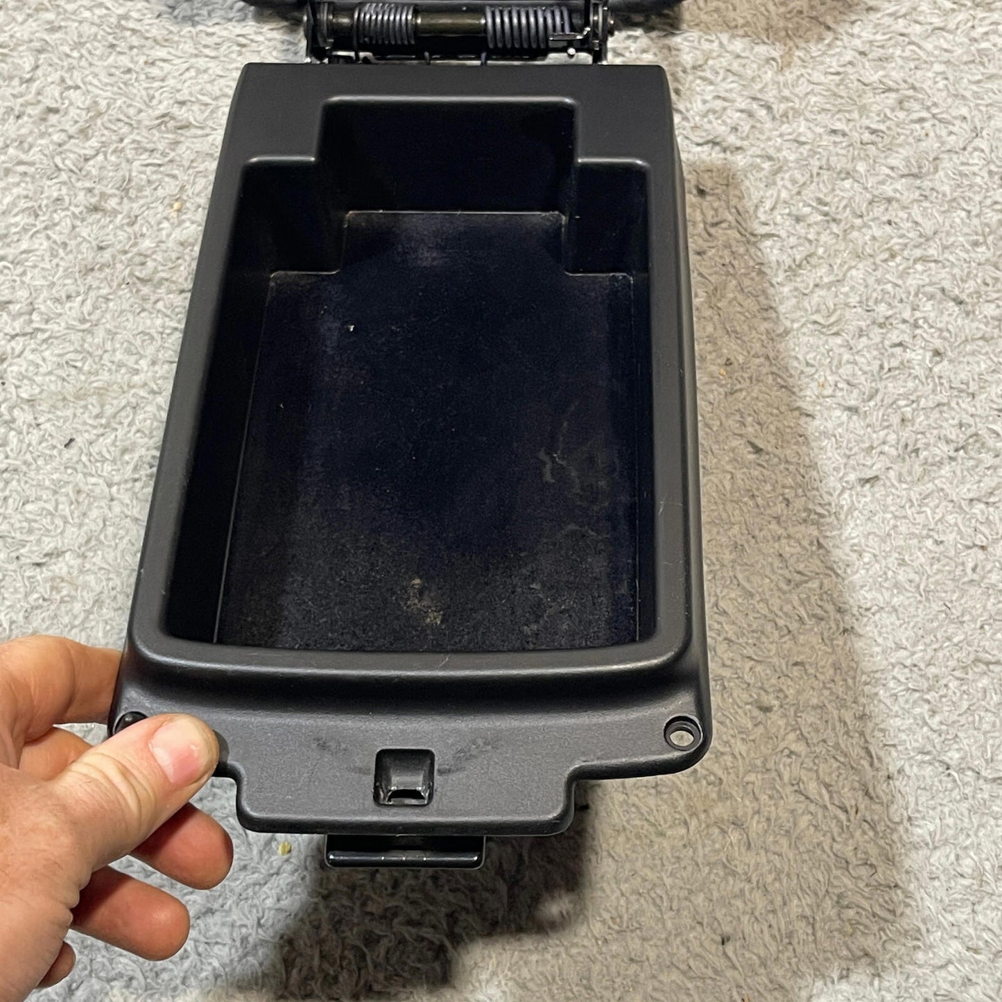 💎 2002-2006 Lexus ES300 ES330 Black Center Console Storage Armrest Leather OEM
