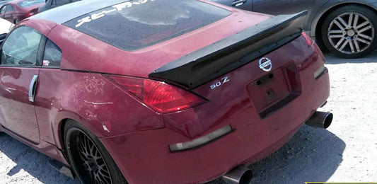 2003-2008 NISSAN 350Z Rear Spoiler Coupe Excluding Nismo BLACK