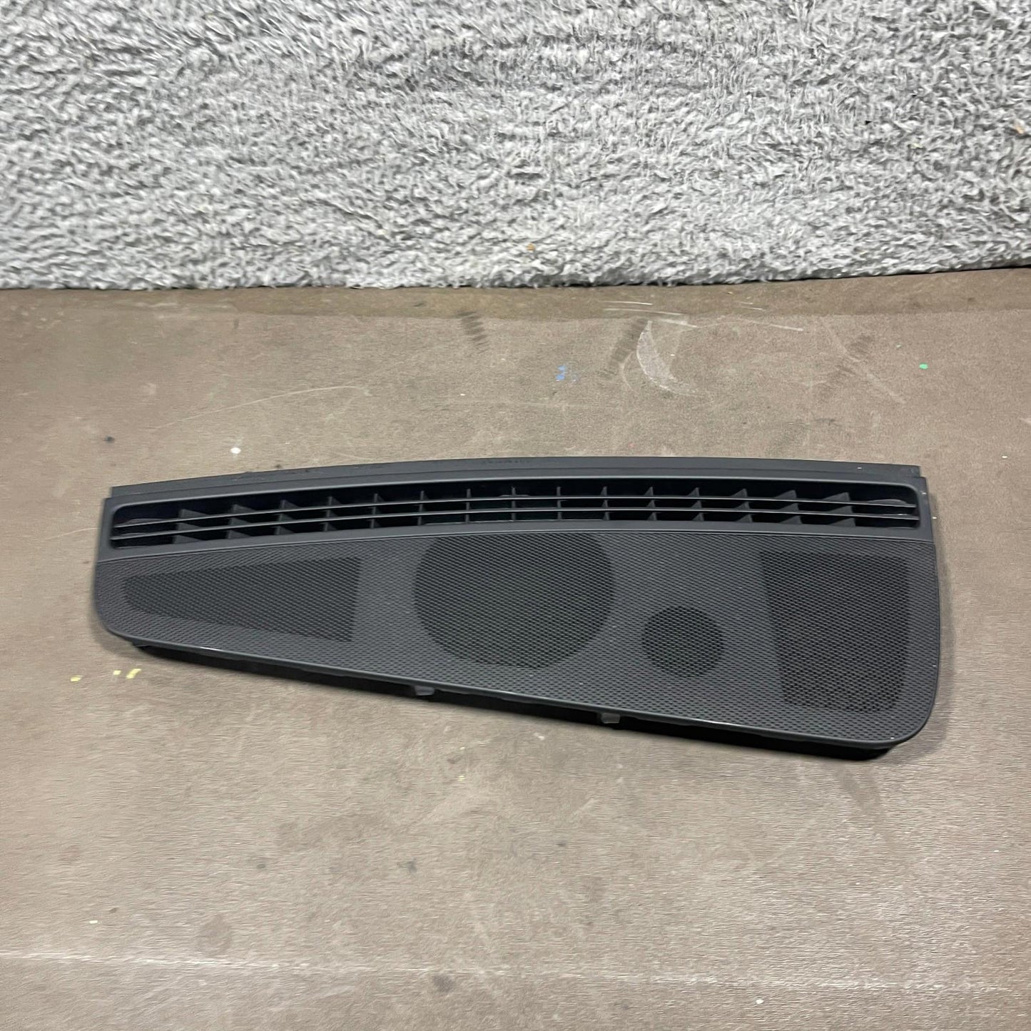 2013-2017 AUDI A6 DASHBOARD SPEAKER GRILLE TRIM COVER PANEL BLACK OEM