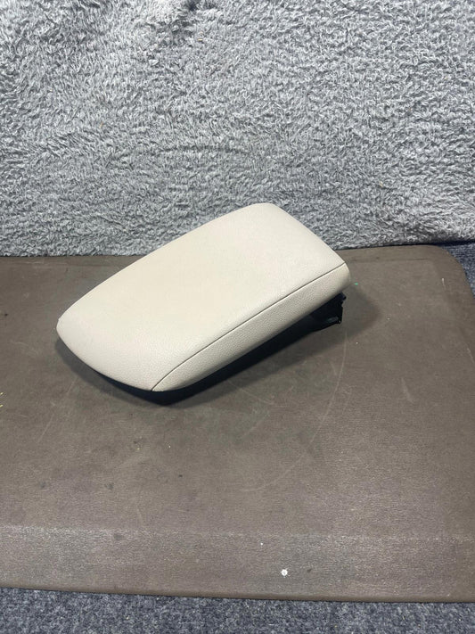 2014 2015 16 BMW 228i 230i M235i M240i Center Console Armrest Leather Beige OEM READ