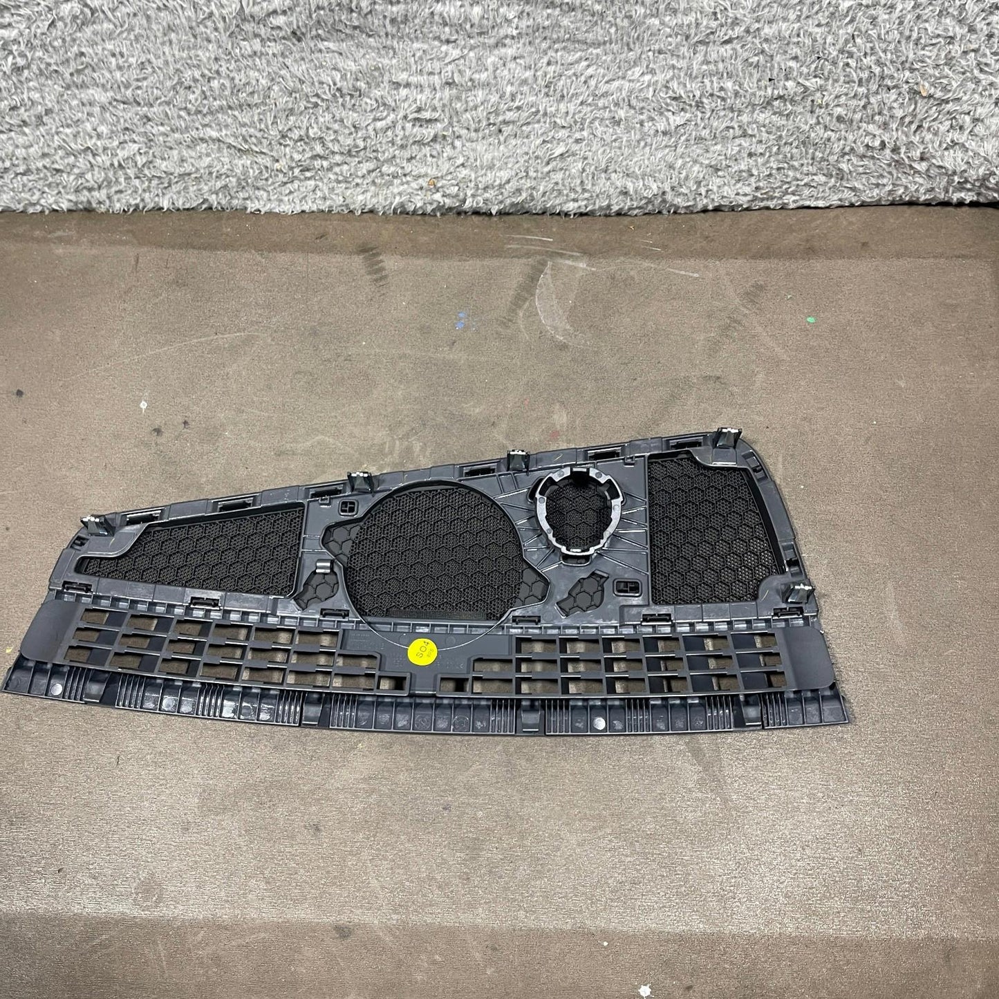 2013-2017 AUDI A6 DASHBOARD SPEAKER GRILLE TRIM COVER PANEL BLACK OEM