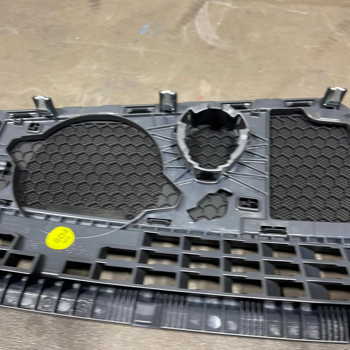 2013-2017 AUDI A6 DASHBOARD SPEAKER GRILLE TRIM COVER PANEL BLACK OEM