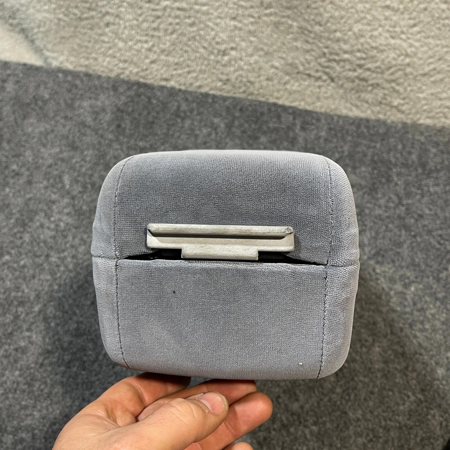 1995-2005 Buick Century Regal 00-05 Impala Center Console Lid ArmRest BLUE CLOTH